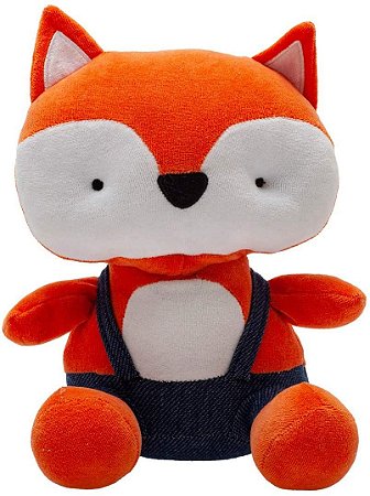 Pelúcia Amiguinhos da Floresta Raposa Zip Toys