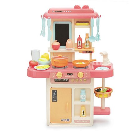 Brinquedo Profissão Cozinha 42 Peças Rosa BH Brinquedos - Tos Store - O  Melhor para Seu Bebê