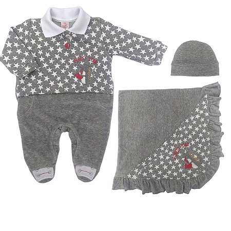 Saída de Maternidade Plush Star Otolina My Baby P