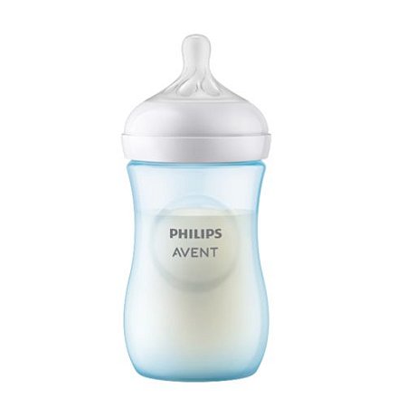 Mamadeira Pétala Ritmo Individual 260ml Azul Philips Avent