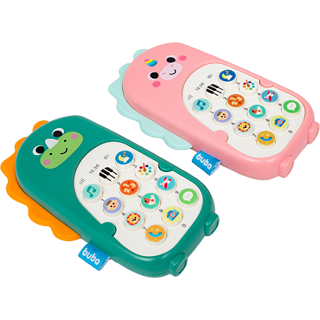 Brinquedo Educativo Phone Zoo Bilíngue Buba