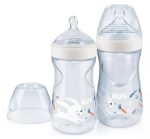 Kit 2 Mamadeira 270ML Neutra Nuk Essence Smart Flow