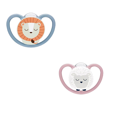 Chupeta Brilha no Escuro Tam 2 6+M Space Glow Nuk