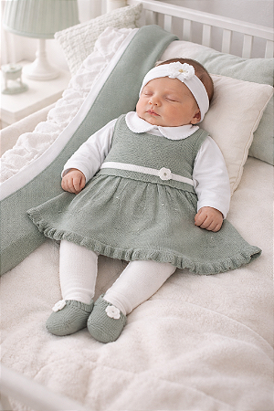 Saída Maternidade Tricô Otolina My Baby