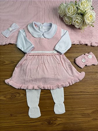 Saída Maternidade Tricô Otolina My Baby