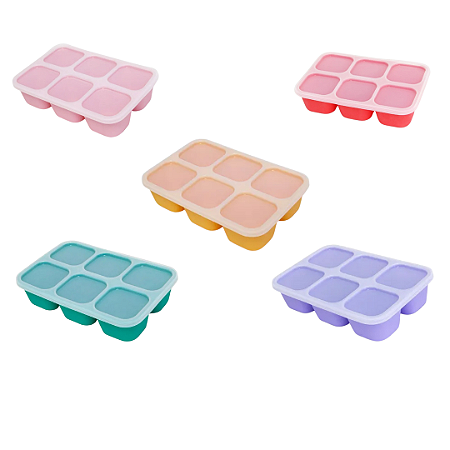 Forminha Para Congelar 6 Cubos Marcus & Marcus