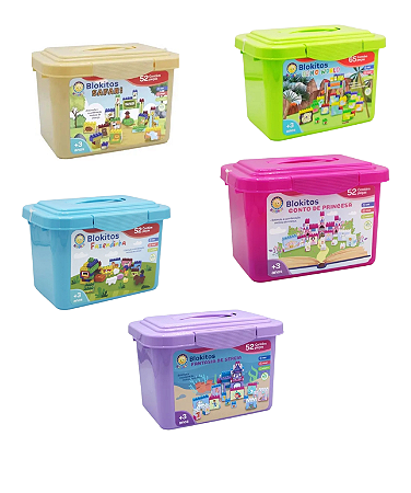 Brinquedo de Montar Blokitos Divertido Kitstar