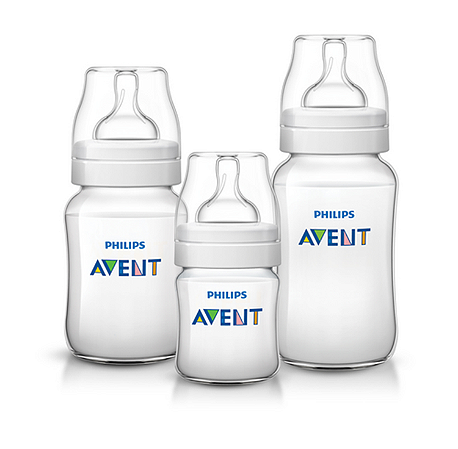 Pack 3 Mamadeiras Anti-Colic 125ML + 260ML + 330ML Avent