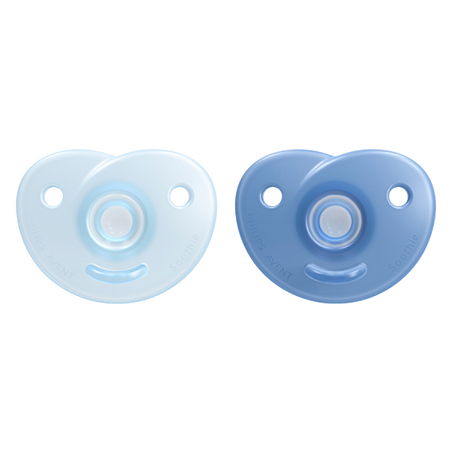 Chupeta Soothie Dupla 4-6 Meses Azul Philips Avent