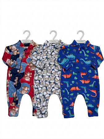 Macacão Soft Bebê Menino Otolina My Baby