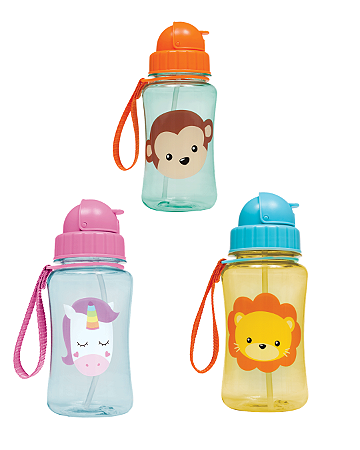 Gaarafinha Animal Fun Buba com Canudo 400ml