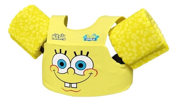 Boia Colete Salva Vidas Nash Bob Esponja