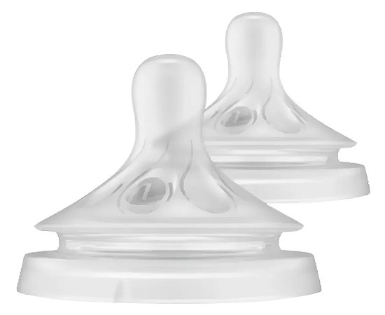 Bico Para Mamadeira N°1 Pétala 0M+ Philips Avent