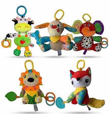 Pelúcia de Atividades Animais Divertidos Love