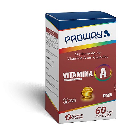 Suplemento De Vitamina A 60caps 250mg