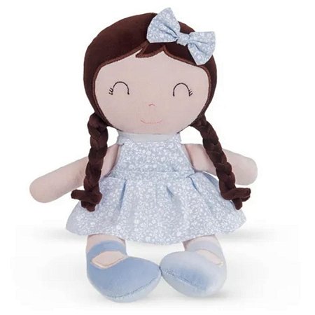 Nicole - Boneca de Pano Tecido Antialérgico Zip Toys