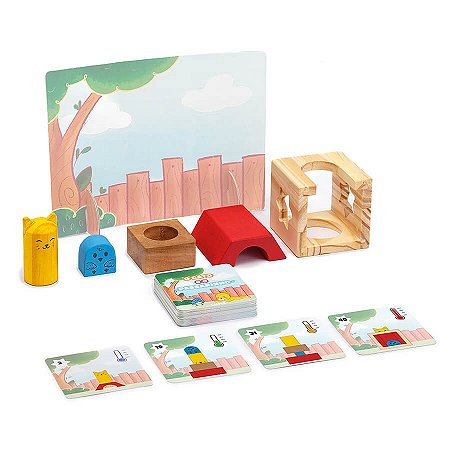 Jogo de Memória 5 em 1 - Brinquedo Educativo Madeira - Ioiô de Pano  Brinquedos Educativos