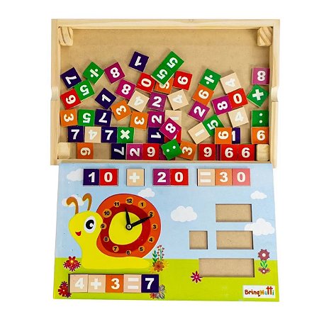 Caixa Matemática - Brinquedo Educativo