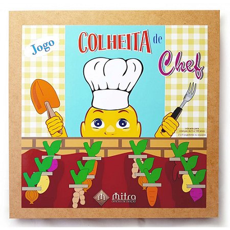 Jogo Colheita de Chef - Jogo de Tabuleiro