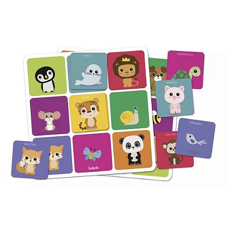 Bingo dos Animais, Multicor, Toyster : : Brinquedos e Jogos