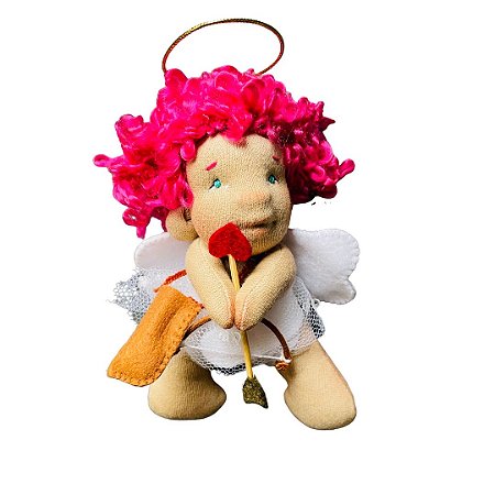 Boneca de Pano Imantada Minidolls - Cupido Liloca