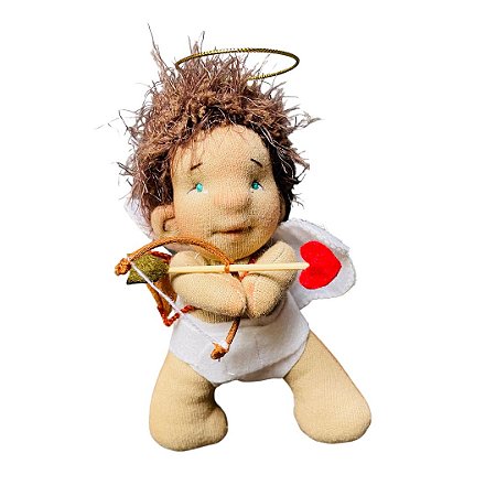 Boneco de Pano Imantado Minidolls - Cupido Romeu