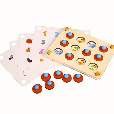 Ludo Brinquedo Educativo de Madeira jogo de Tabuleiro Brinquedos