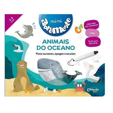 Abremente Animais do Oceano – Livro Atividades Catapulta