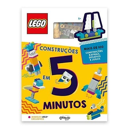 LEGO Construções em 5 Minutos - Livro Brinquedo Catapulta