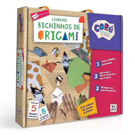 Livro dos Bichinhos de Origami - Brinquedo Educativo Toyster
