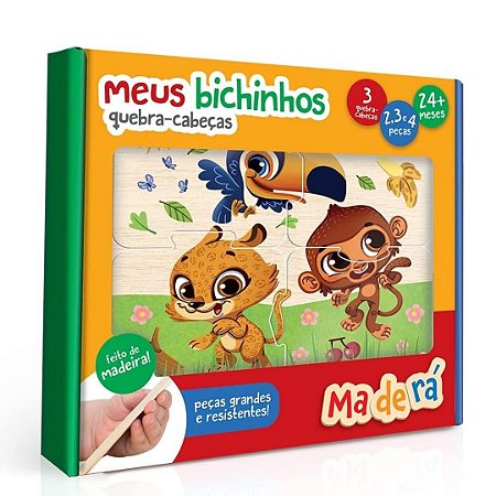 Postais do Brasil - Natureza - Quebra Cabeça 500 peças nano - Toyster  Brinquedos - Toyster