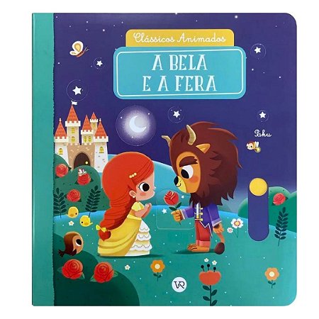 Clássicos Animados: A Bela e a Fera - Livro Infantil VR Editora