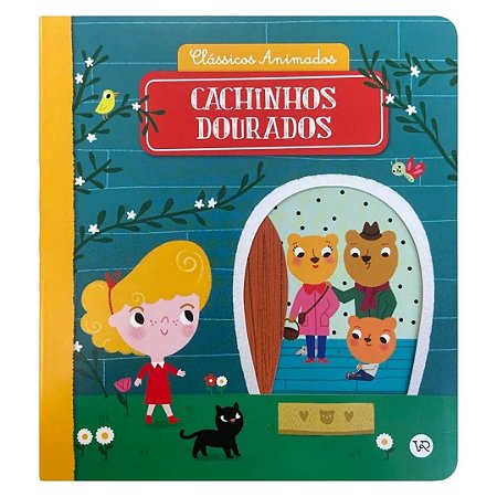 Clássicos Animados: Cachinhos Dourados - Livro Infantil VR Editora