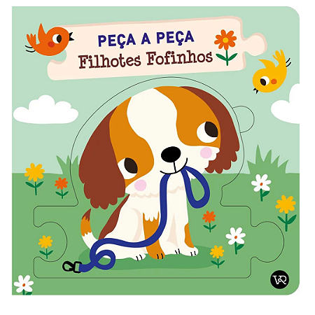 Peça a Peça Filhotes Fofinhos - Livro de Atividades Infantil VR Editora