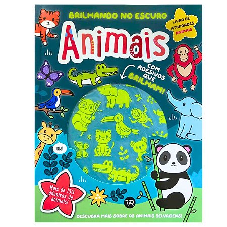 Brilhando no Escuro: Animais - Livro Infantil VR Editora