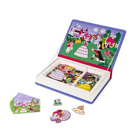 Livro Magnético Princesas - Janod