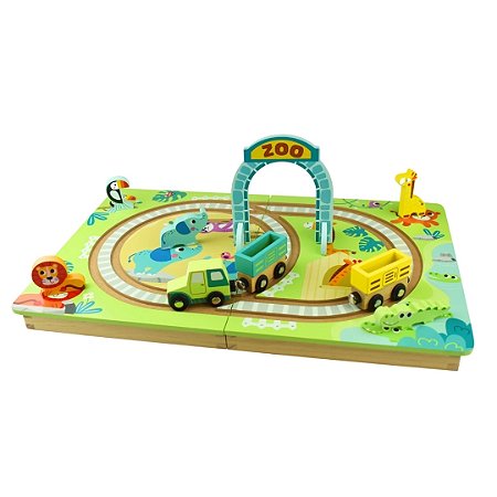 Pista de Trem - Mesa Abre e Fecha - Tooky Toy