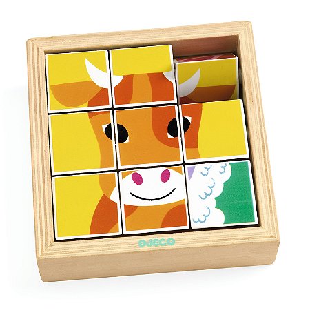 Animoroll - Blocos Quebra Cabeça Djeco