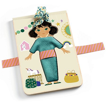Jolizabi Troca de Roupas - Jogo Educativo Djeco