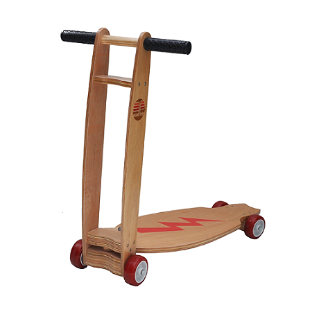 Patinete de Madeira Woodnete - Camará Estudio