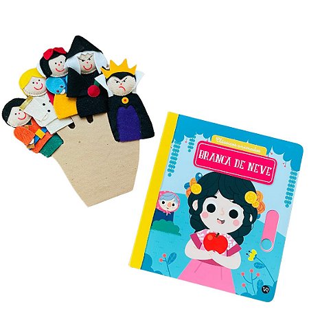 Branca de Neve - Combo para Crianças de 3 a 7 Anos