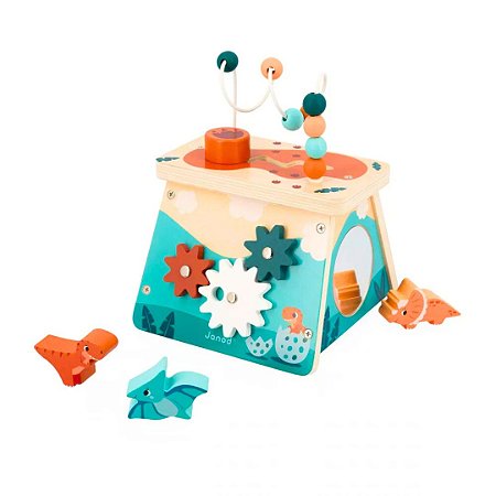 Vulcão Multiatividades Dino - Brinquedo Educativo Janod