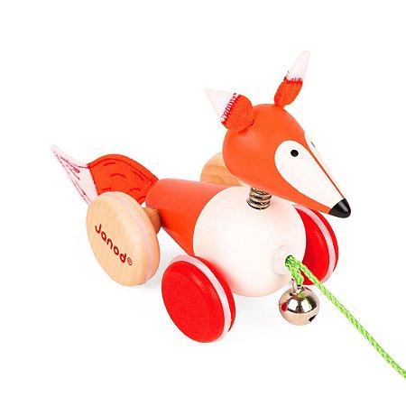 Raposa para passear com Sininho - Brinquedo Educativo Janod