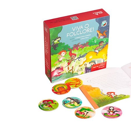 Viva o Folclore! - Livro e jogo da memória Araquarela