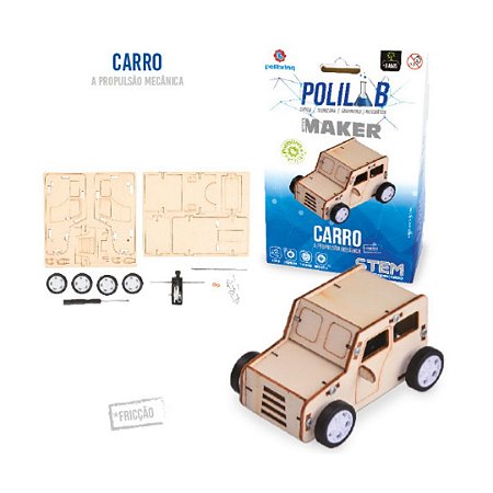 Linha Maker Polilab P - Brinquedo Educativo Polibrinq