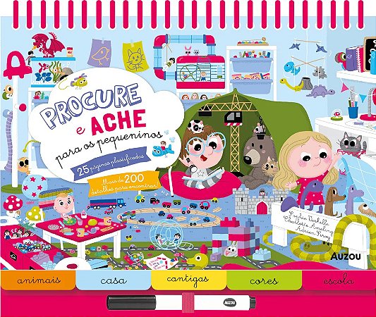 Procure e Ache Para os Pequeninos - Livro Infantil