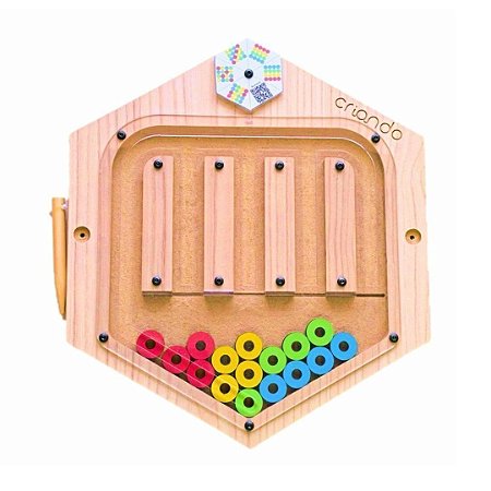 Painel Sensorial Colmeia - Lógico