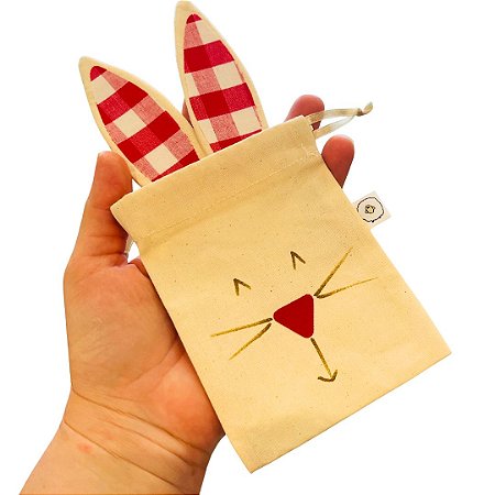 Saquinho Coelho de Páscoa