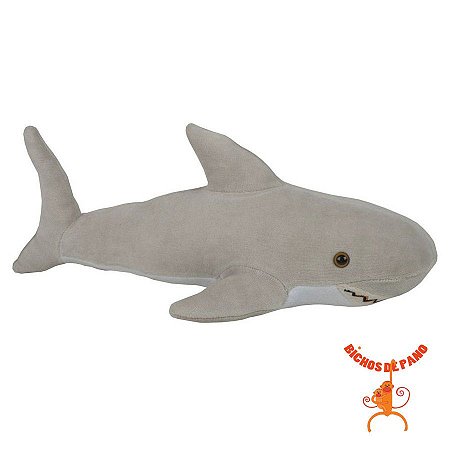 Bicho de Pelúcia - Tubarão branco