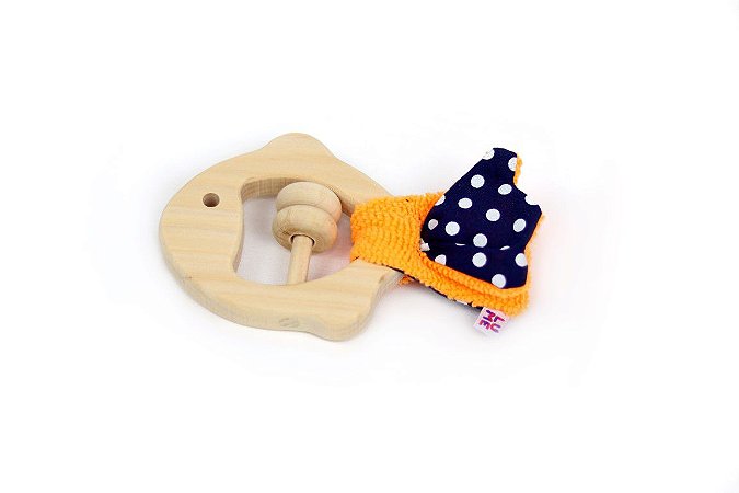 Brinquedo Sensorial para Bebê - Peixe azul Lume